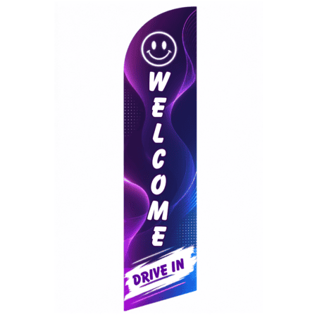 Welcome Feather Flag