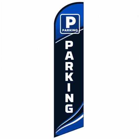 Parking Feather Flag