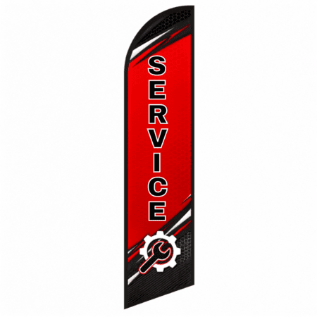 Service Feather Flag