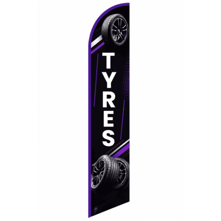 Tyres Feather Flag