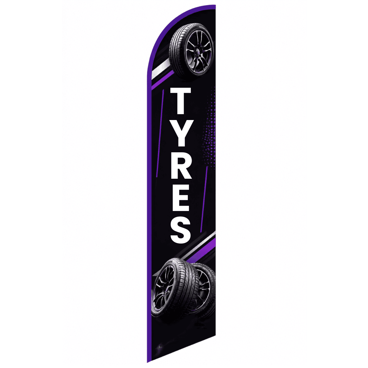 Tyres Feather Flag